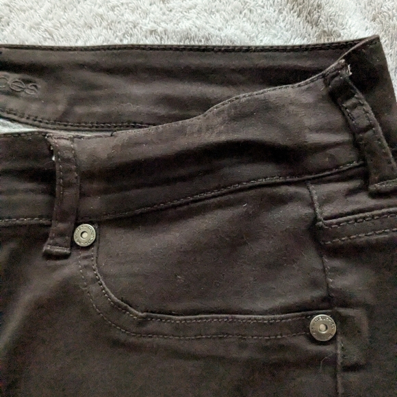 Vintage 2000's, Maurices, brown, skinny jeans - Picture 4 of 9